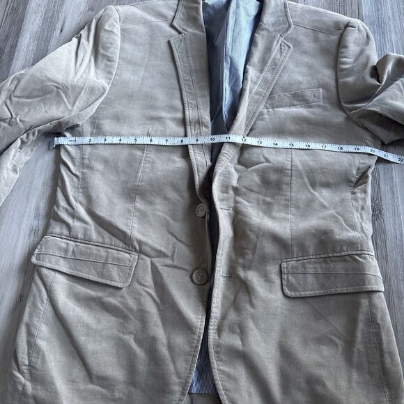 Jack Jones New Mars Old Money Beige Corduroy Blazer Size 180/100A (size 40) - Picture 9 of 11